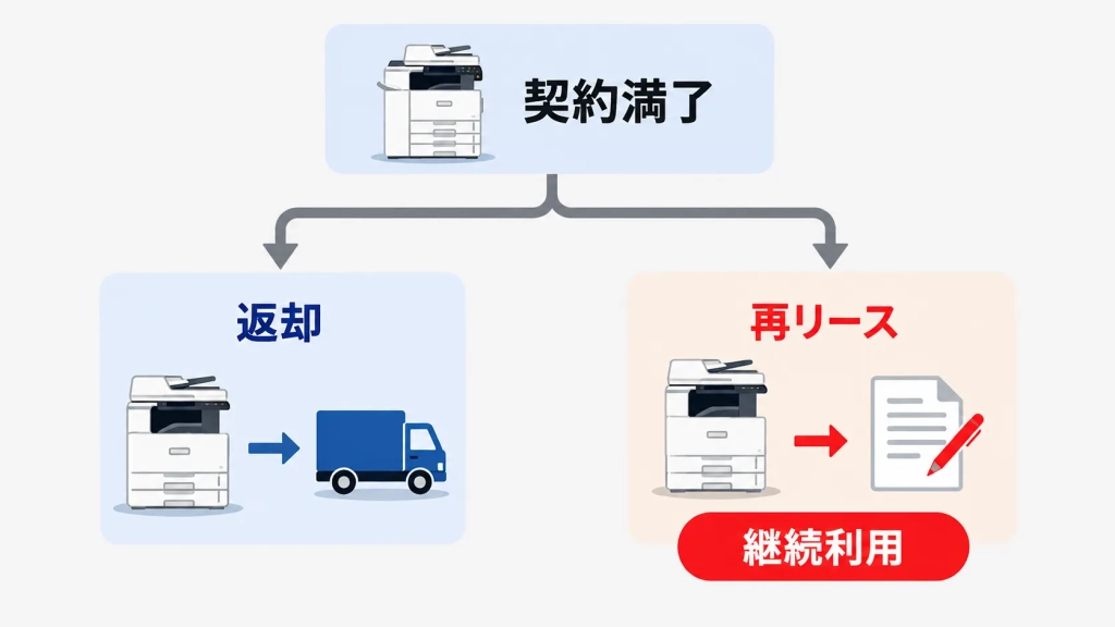コピー機・複合機の再リースとは
