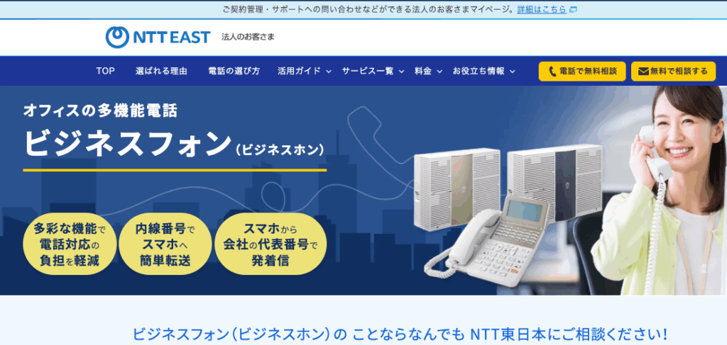 ③NTT｜圧倒的なブランド力と通信サービスとの連携による安心感
